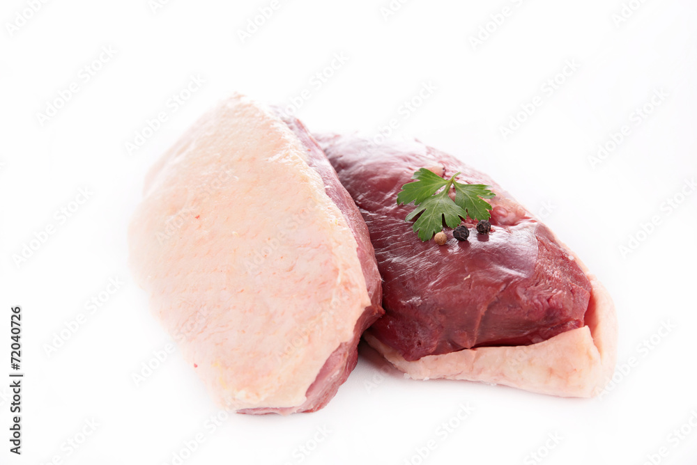 duck meat breast duck meat breast
