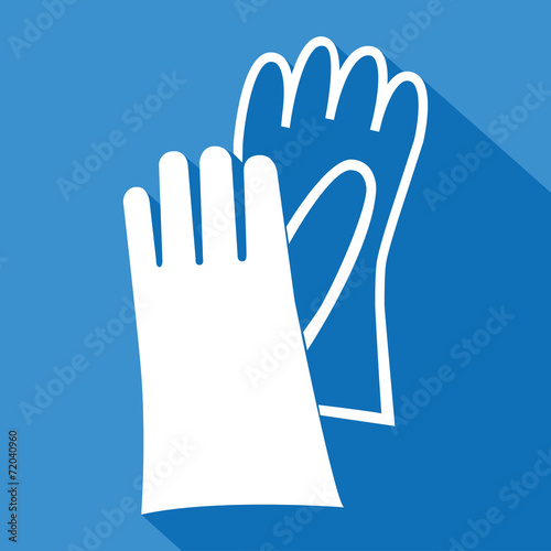Logo port des gants obligatoire.