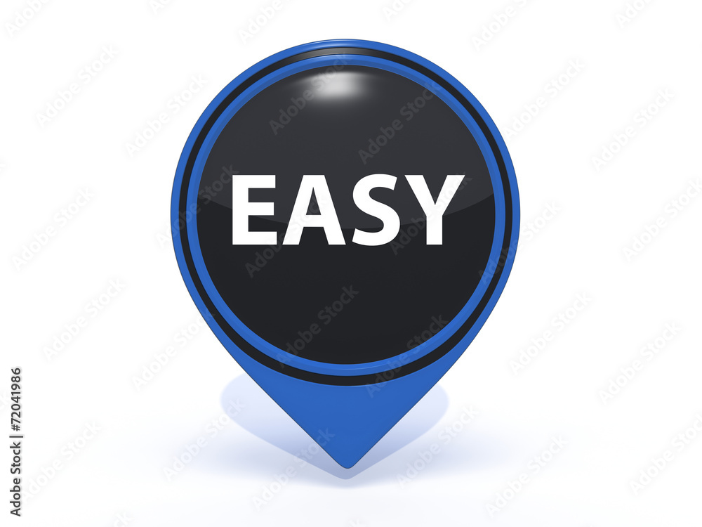 easy pointer icon on white background easy pointer icon on white background