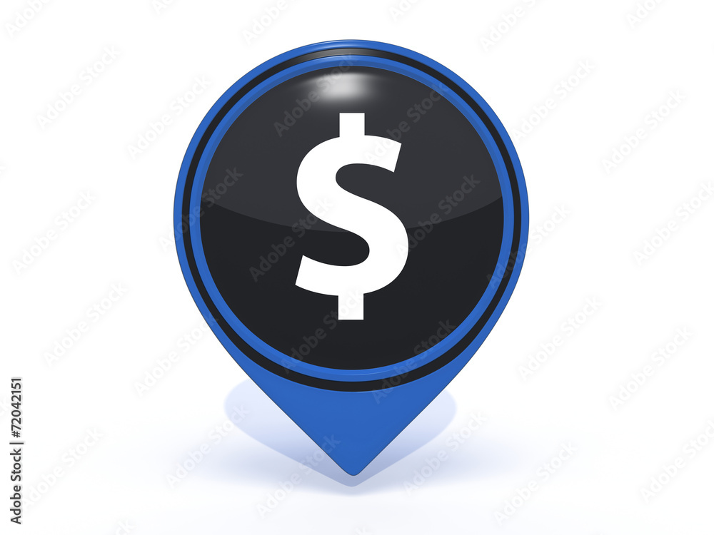 money pointer icon on white background money pointer icon on white background