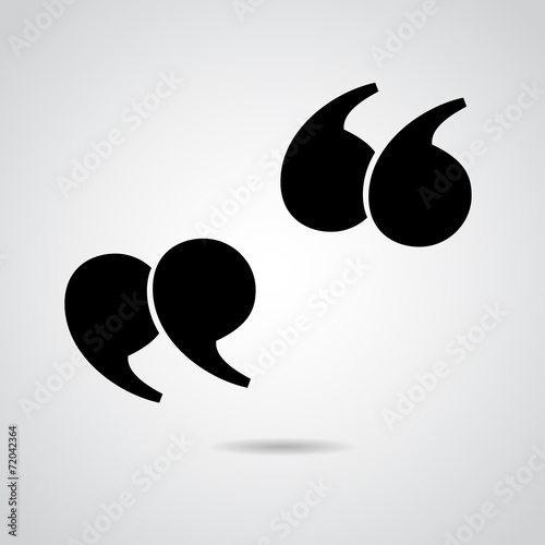 Quote mark VECTOR.