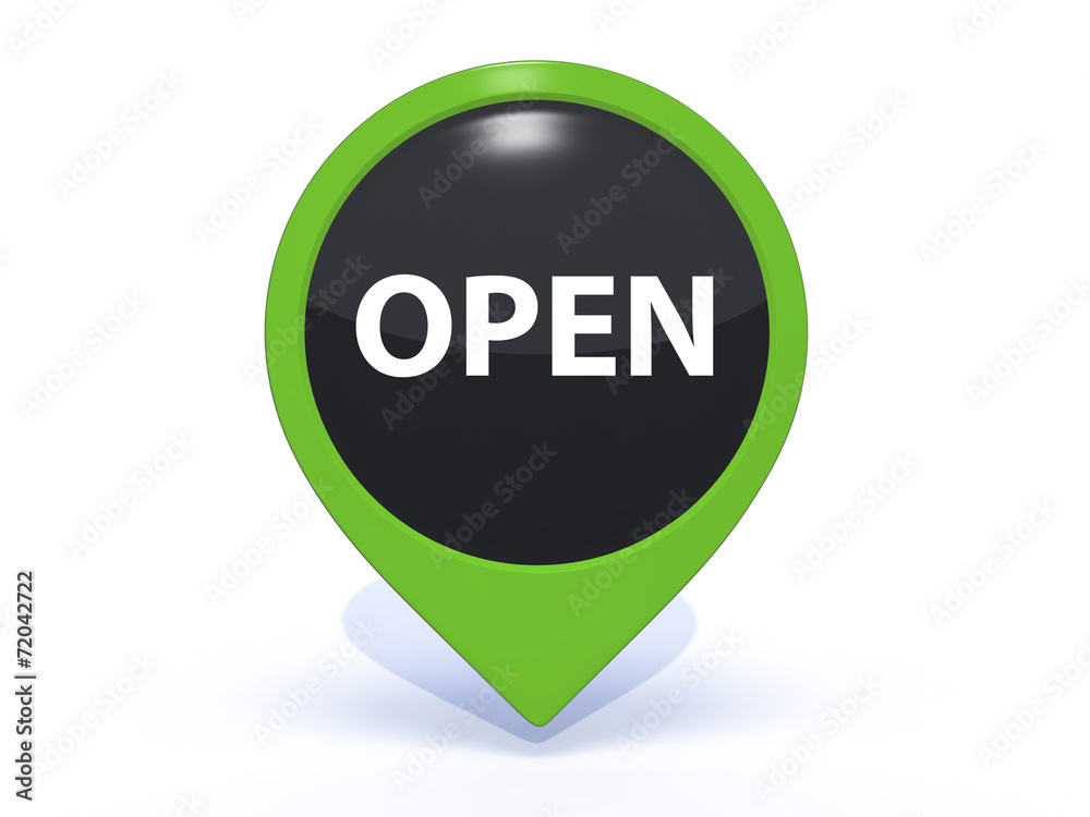 open pointer icon on white background open pointer icon on white background
