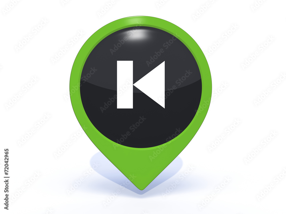 prev pointer icon on white background prev pointer icon on white background