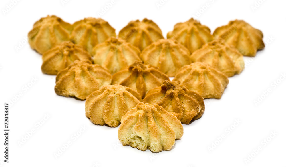 triangle of cookie triangle of cookie