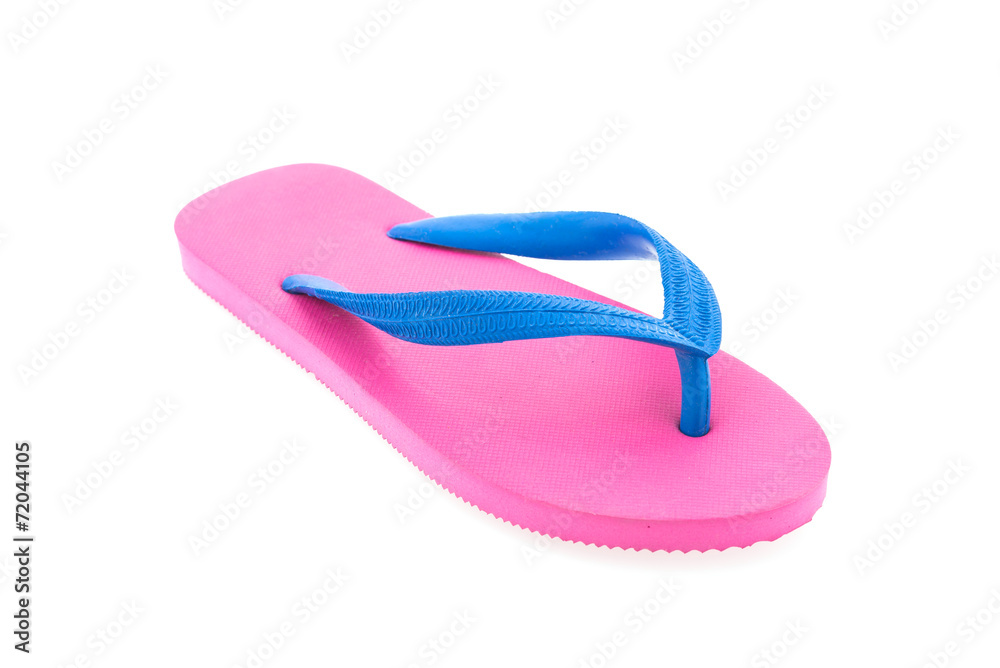 Flip flop isolated on white background Flip flop isolated on white background