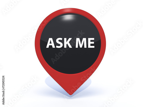 ask me pointer icon on white background Free Download ask me pointer icon on white background - GFXLoad