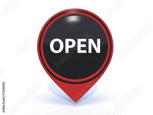 Free Download open pointer icon on white background - GFXLoad