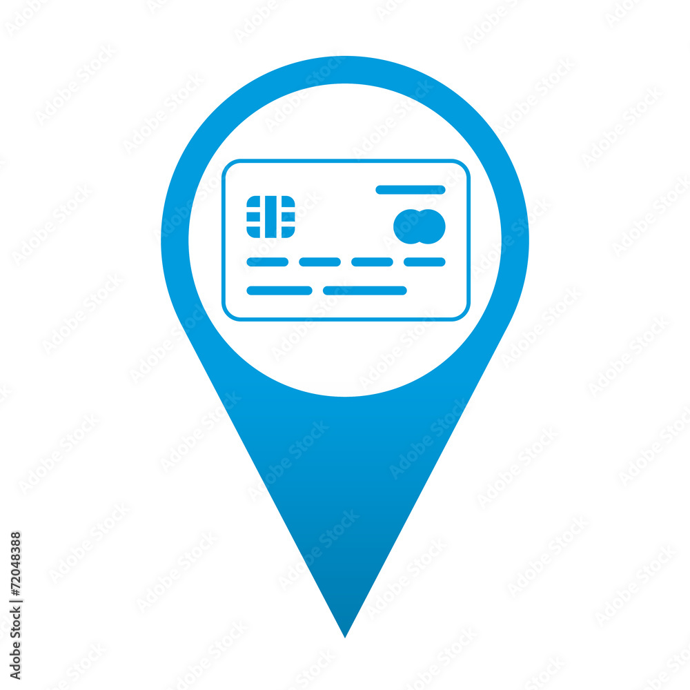 Icono localizacion credit card Icono localizacion credit card