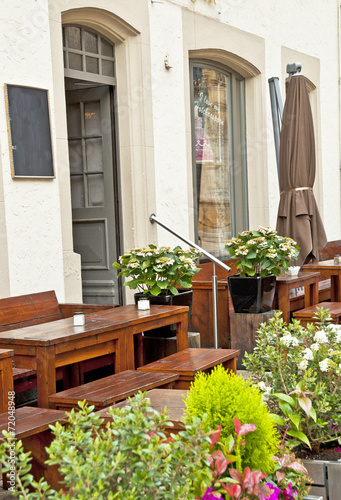 Restaurant in the city
