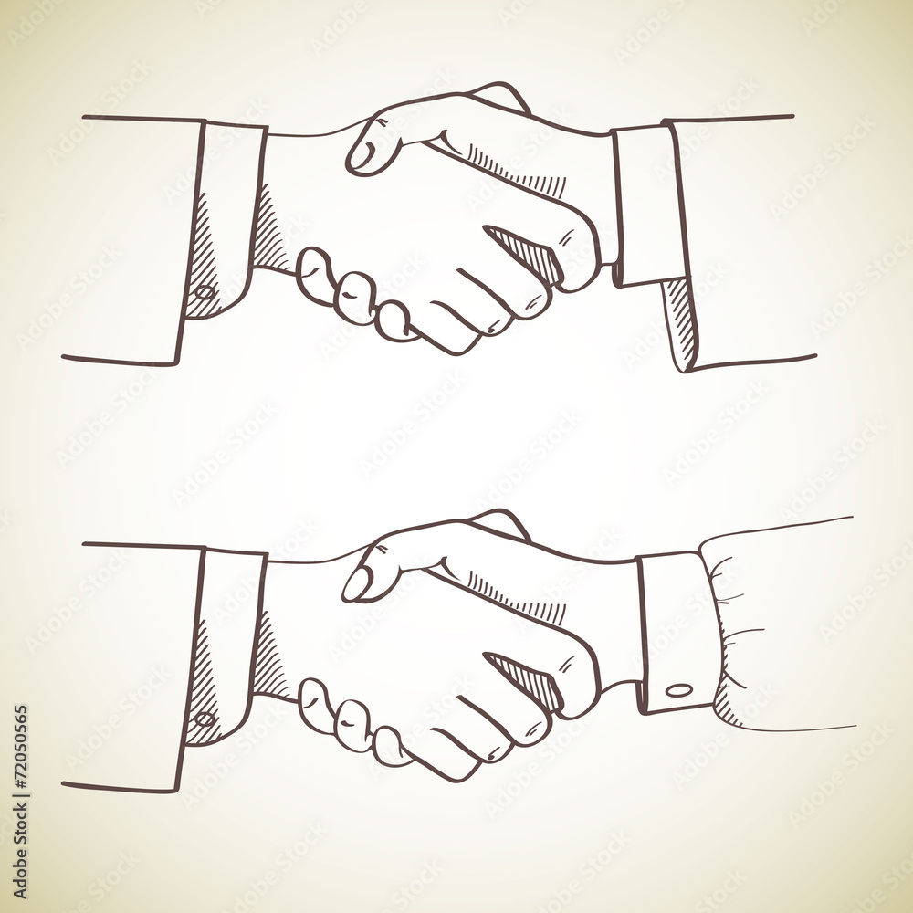 Man and woman hands shaking each other. Man and woman hands shaking each other.