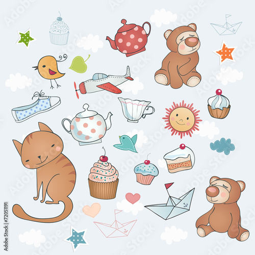 Funny holiday set.
