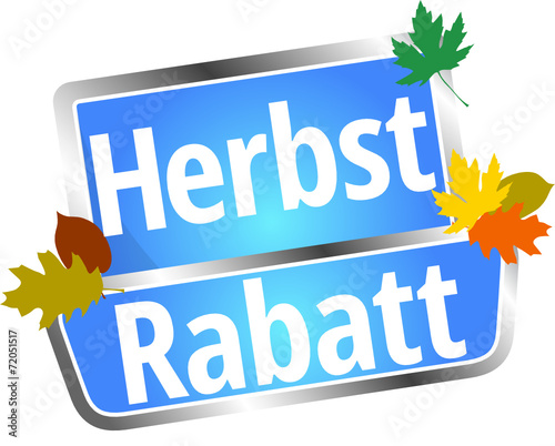 Herbstrabatt