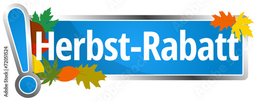 Herbstrabatt