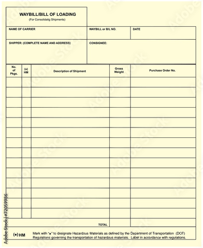 Waybill