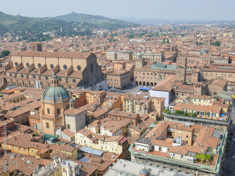 Aerial view of Bologna Aerial view of Bologna
