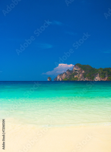 Beach Holiday Caribbean Blue