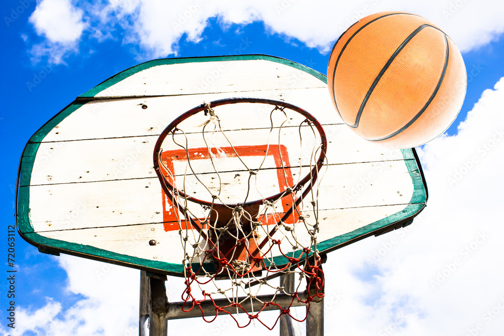 Naklejka premium Basketball sports