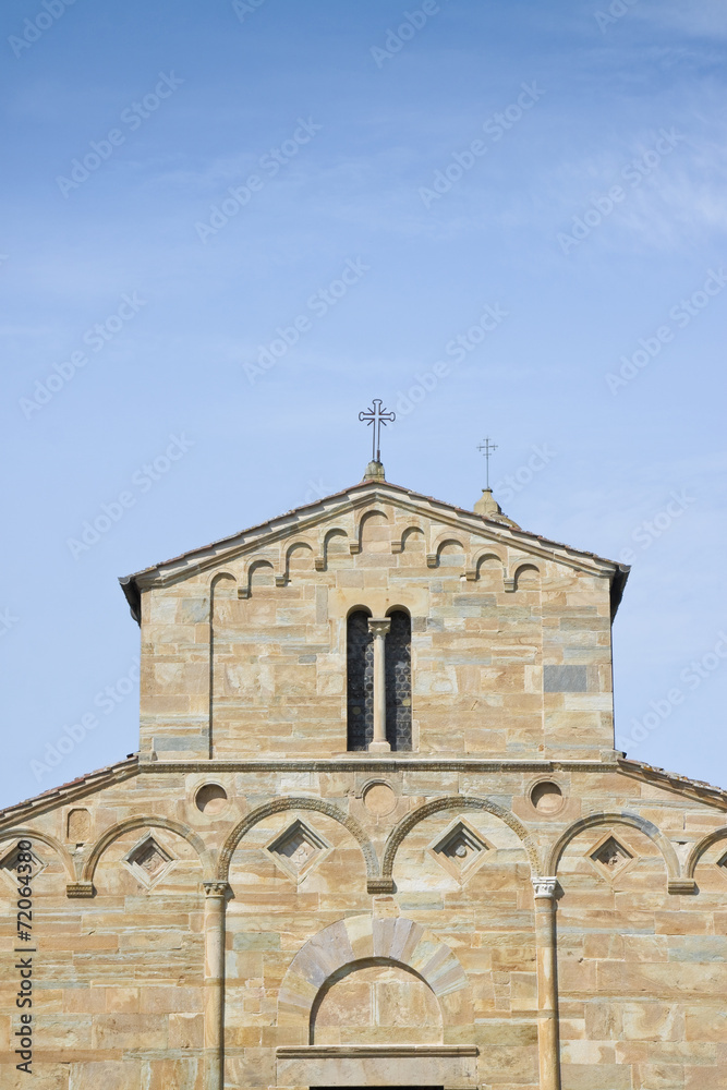 Medieval church (Italy - Tuscany)