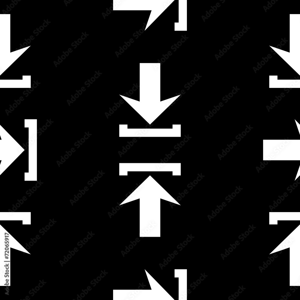 Arrow icon seamless pattern Arrow icon seamless pattern