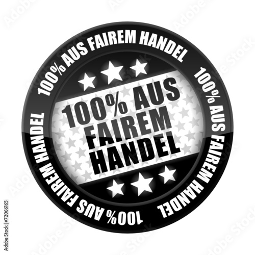 button 201405 100% aus fairem handel I