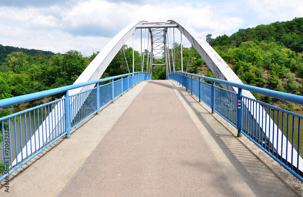 Bridge over the river Svratka, Czech Republic, Europe