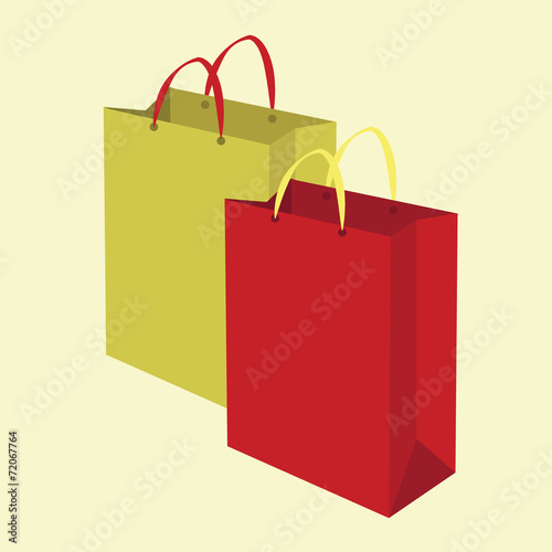 shopping bags. vector illustration