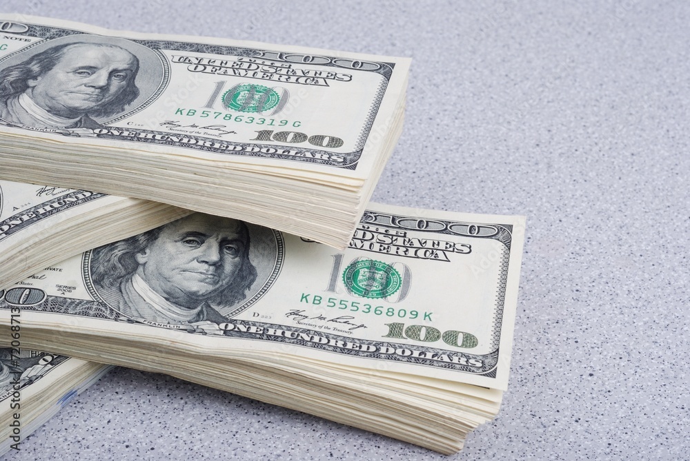 Dollar bank note money background