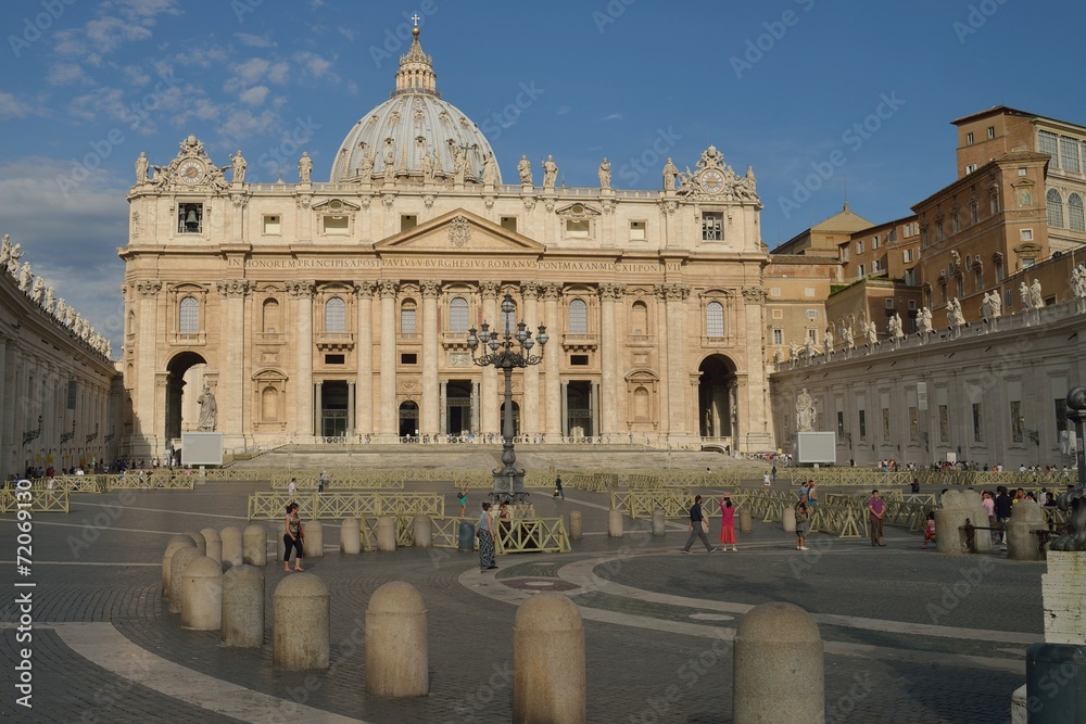 Piazza San Pietro a Roma