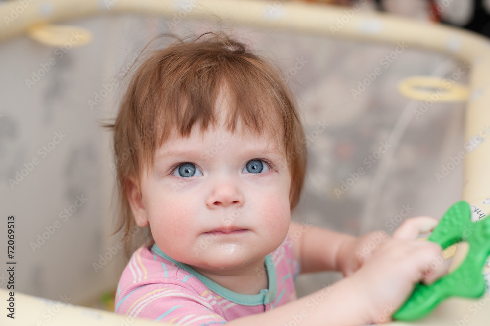Fototapeta premium Baby girl