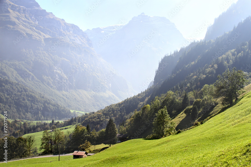 Gorgeous mountains in Switzerland