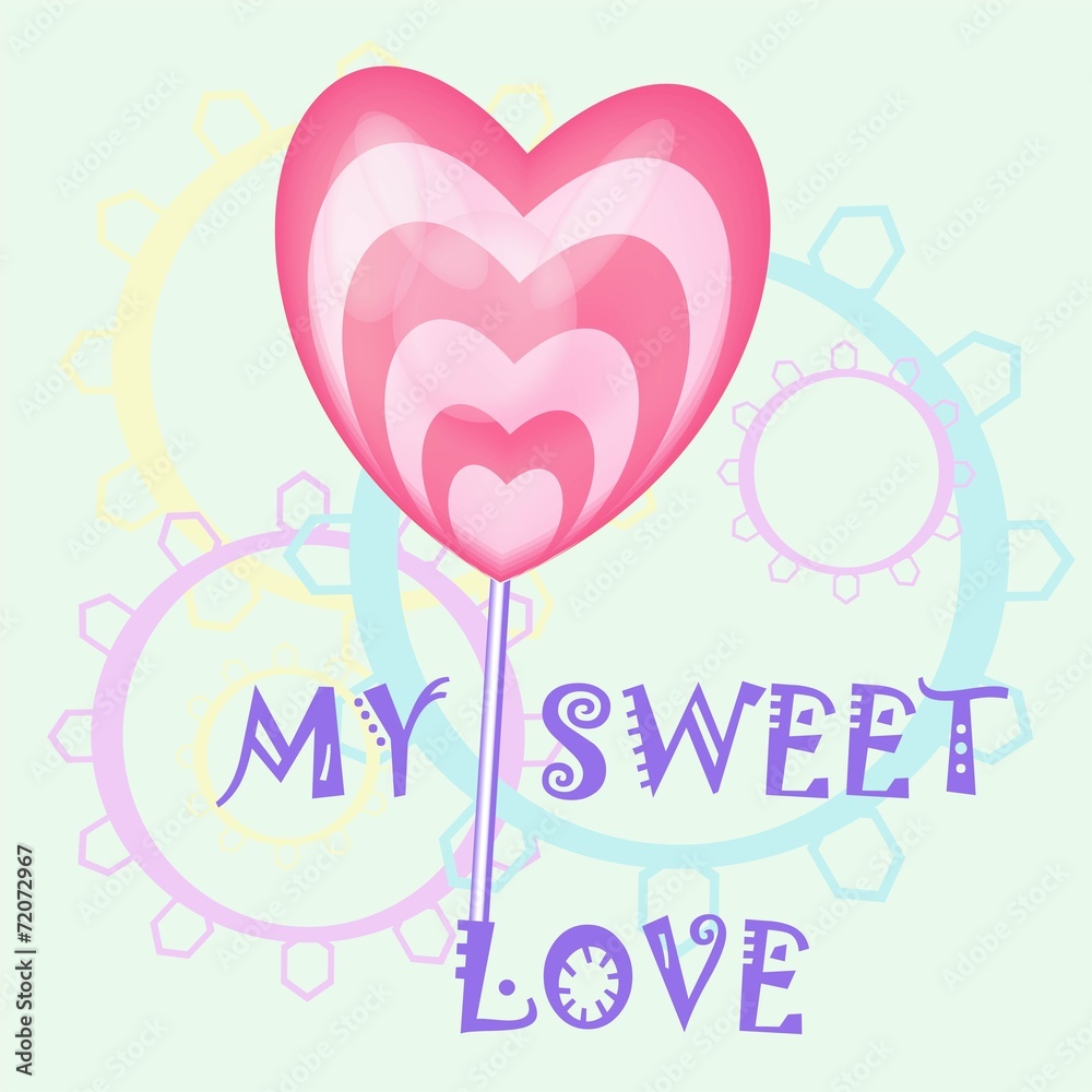 sweet heart candy