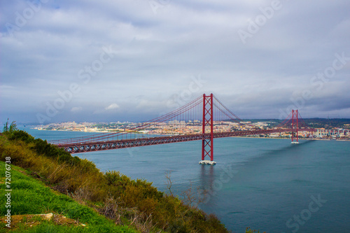 Ponte 25 de Abril de Lisboa (Brücke des 25. April Lissabon)