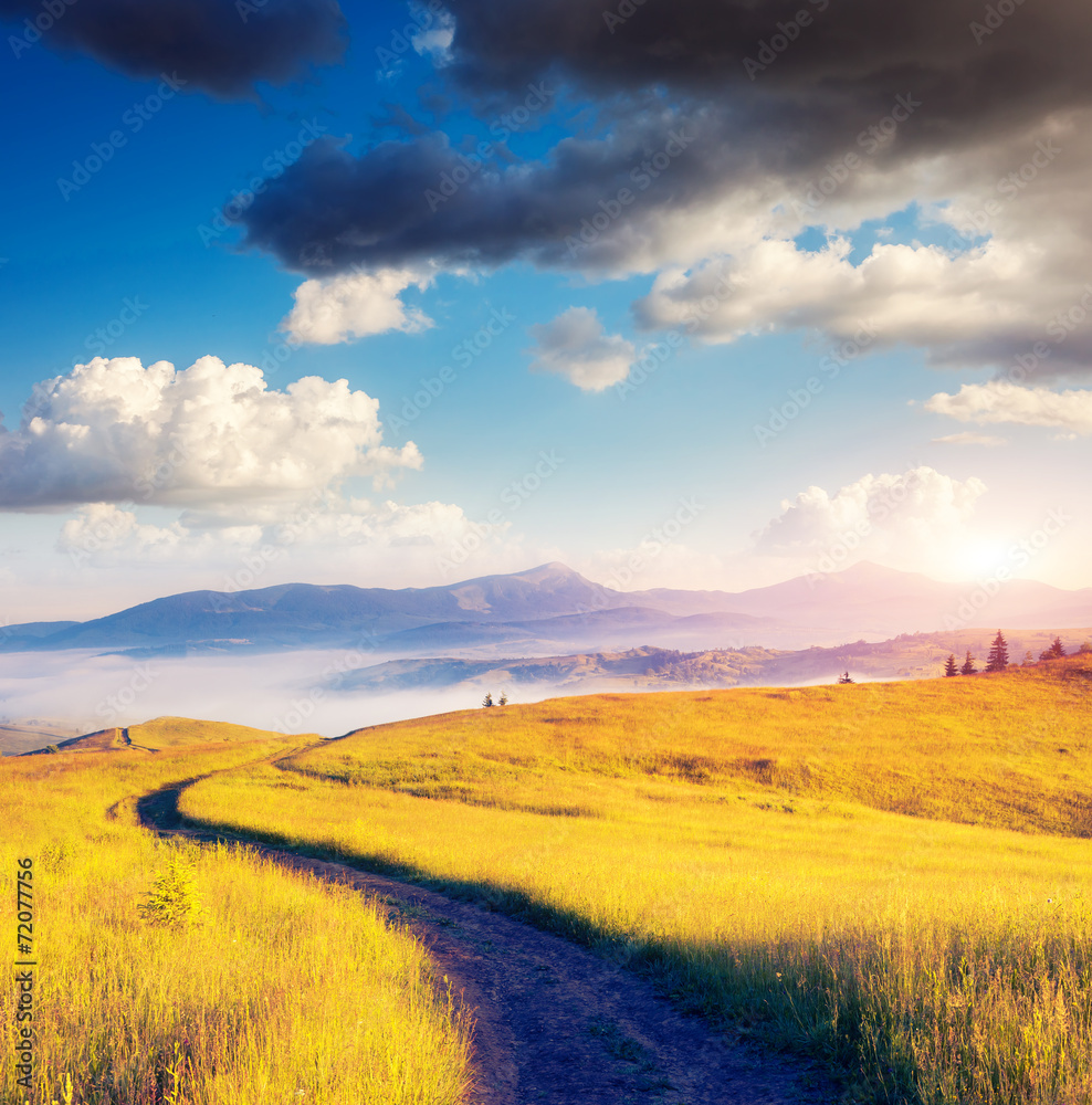 magic mountain landscape