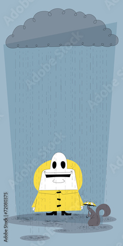Happy in the Rain