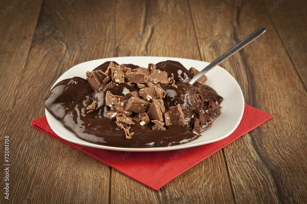 Profiteroles with Chocolate Sauce Profiteroles with Chocolate Sauce