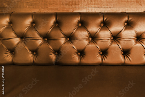 Fotografie background with close-up of  dark brown  leather seal