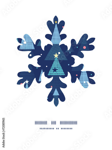 Vector abstract holiday christmas trees Christmas snowflake