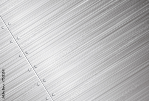 Brushed metal vector background