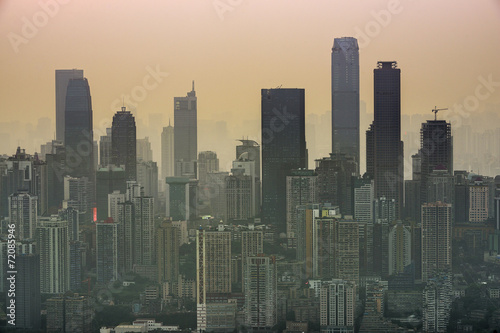 Chongqing, China Cityscape