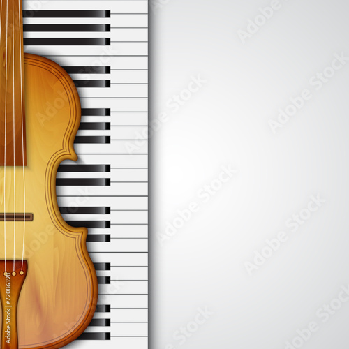 Background with violin