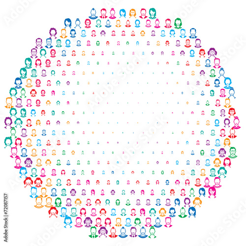 Human faces