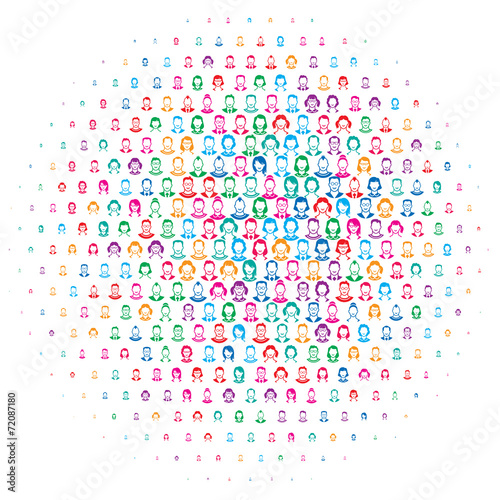 Human faces