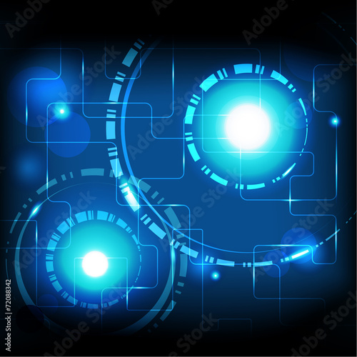 Vector of Abstract technology background