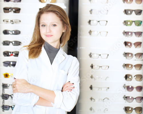 young optometrist