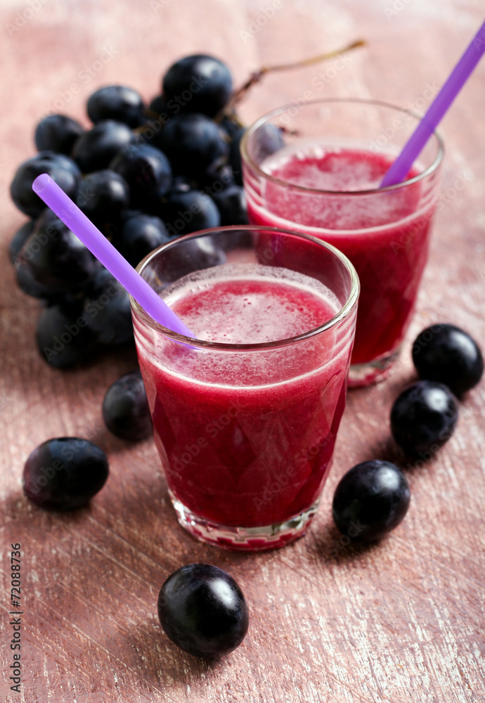 Freshly made grape juice Freshly made grape juice