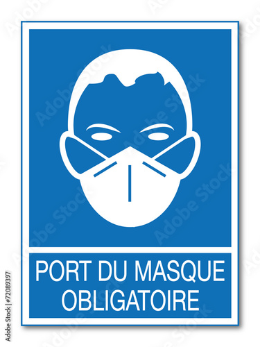 Logo masque de protection.