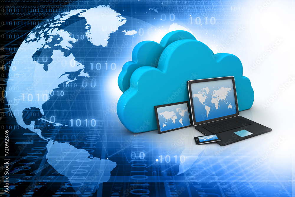 Electronic Devices with cloud server Electronic Devices with cloud server
