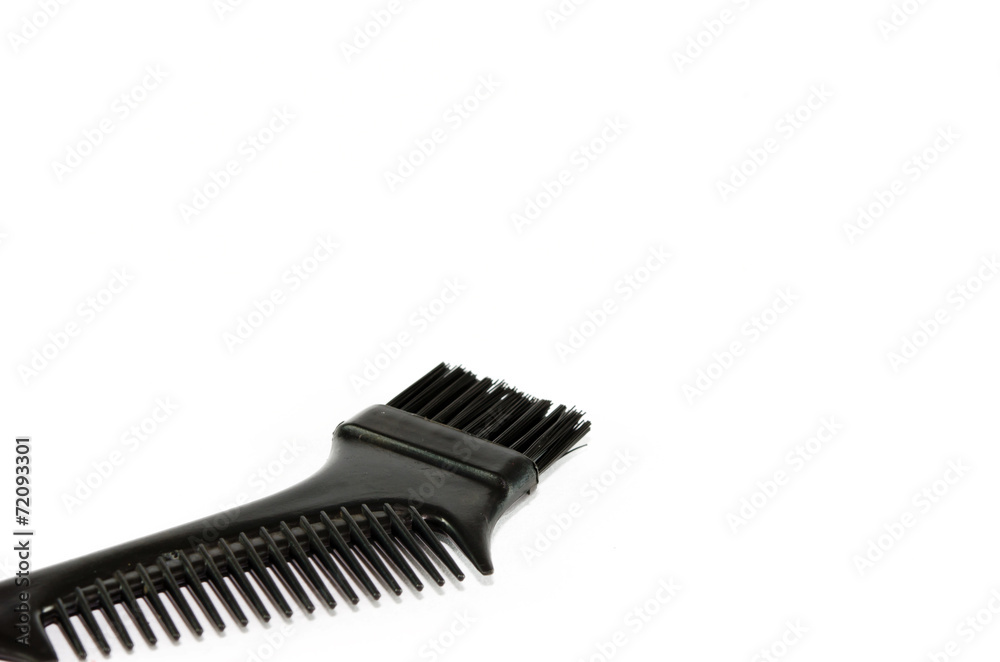 Brush hair dye Brush hair dye
