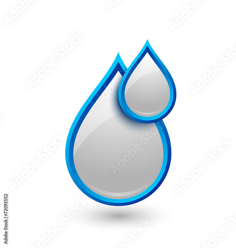 Water drops icon