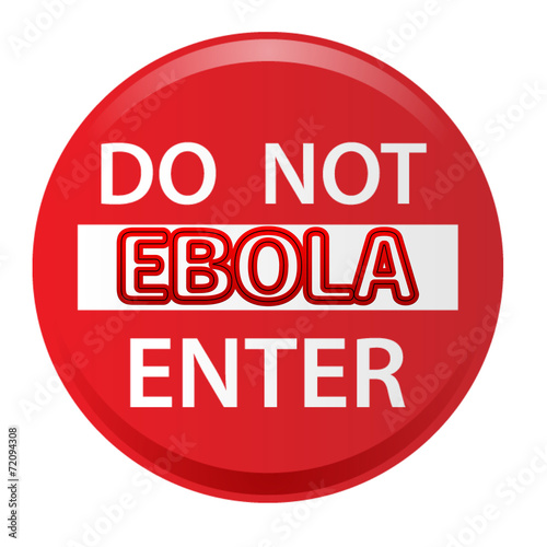 Ebola e do not enter